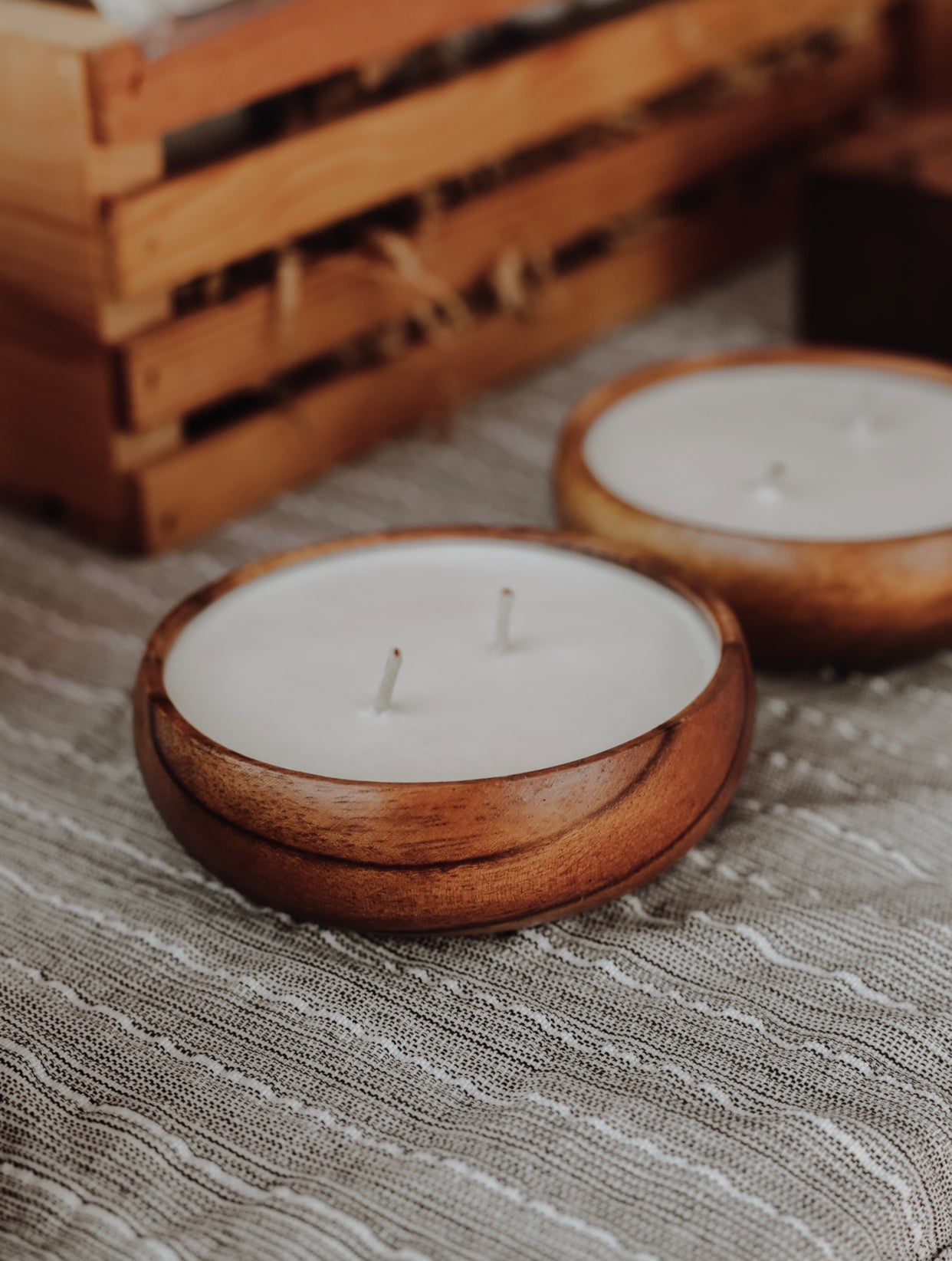 Acacia Wood Bowl